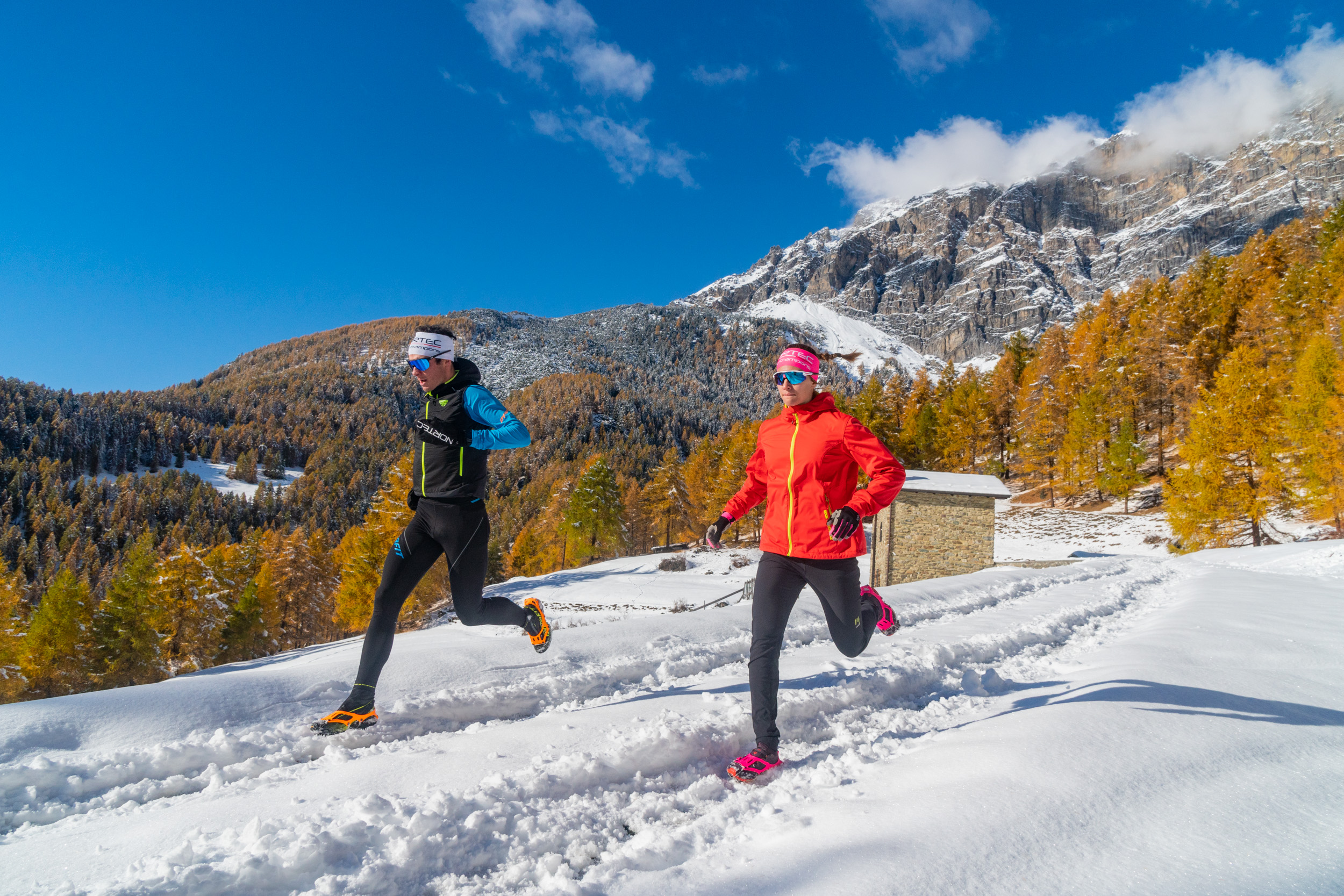 Nortec Trail 2.1 Pink Crampons anti-verglas : Snowleader