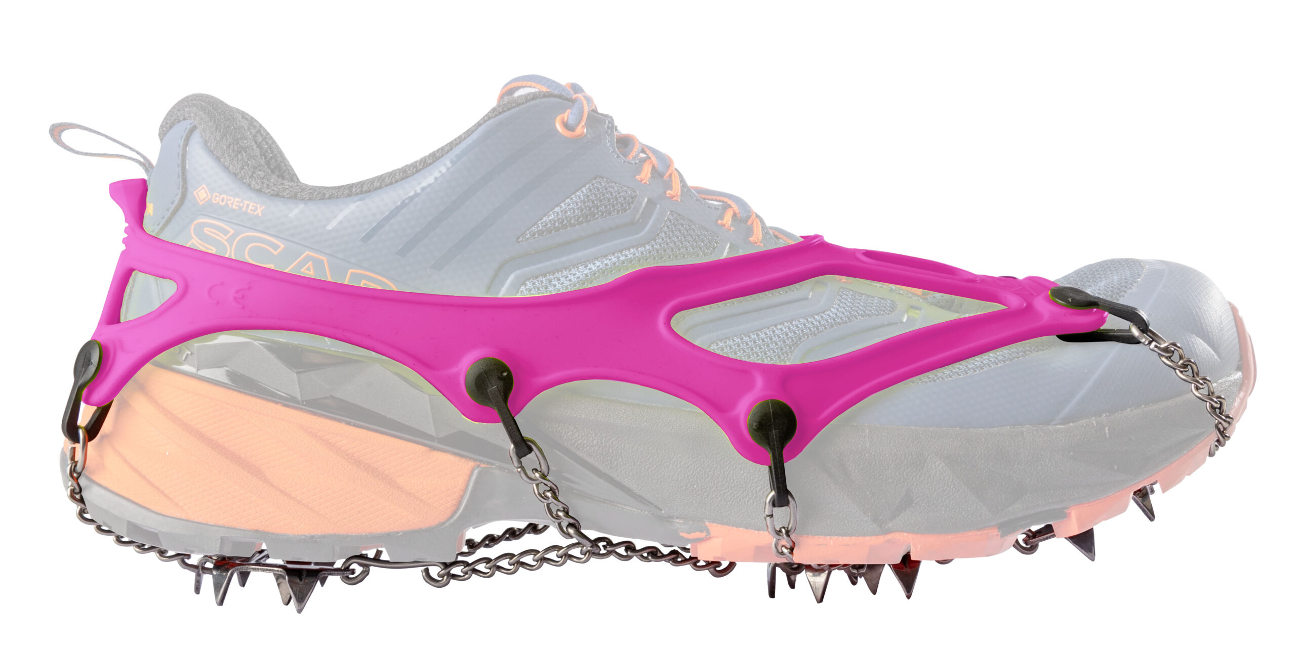 Nortec Trail 2.1 Pink Crampons anti-verglas : Snowleader