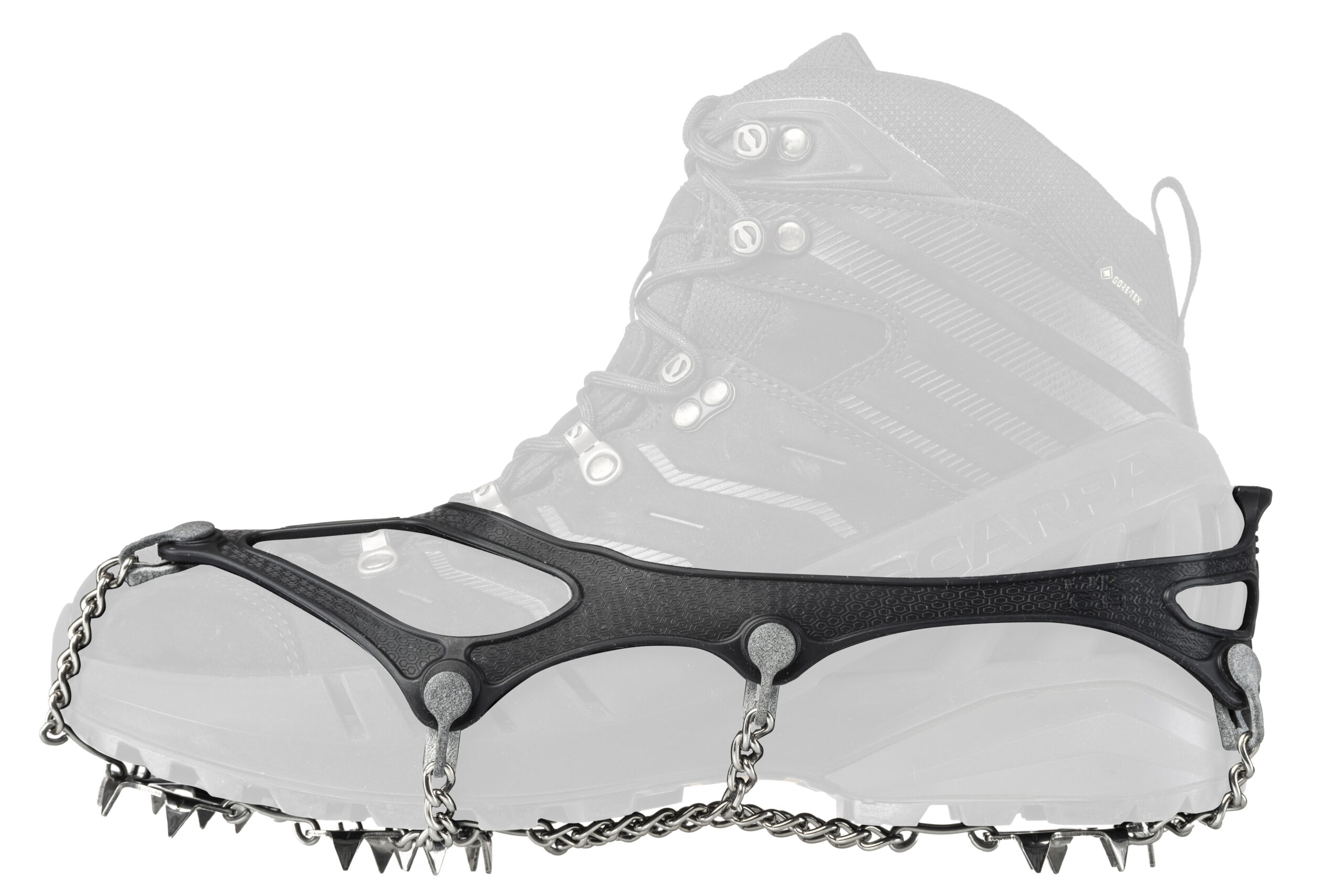 Nortec Easy Microcrampons - 8 Punten Staal - Antislip Voor Schoenen - Lichtgewicht Voor Incidenteel Gebruik